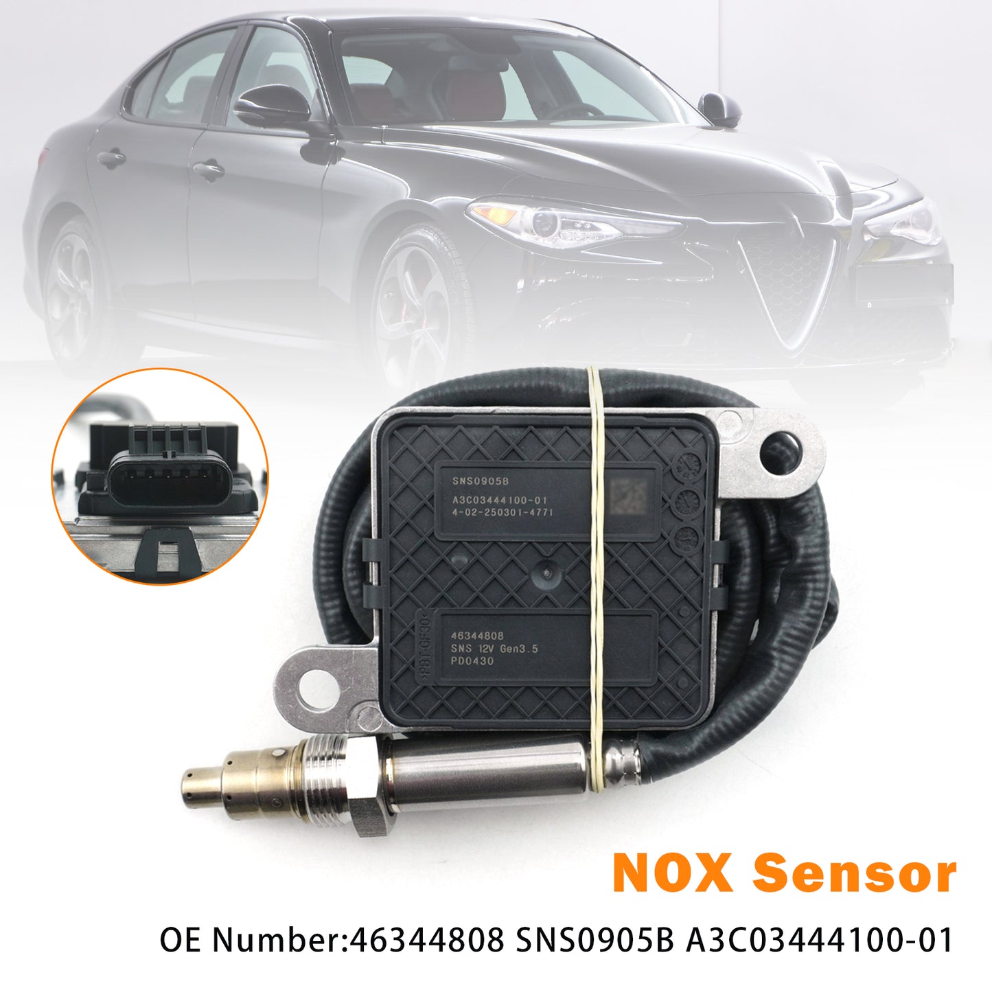 2018.08- Alfa Romeo Stelvio 2.2 D 46344808 NOX Sensor