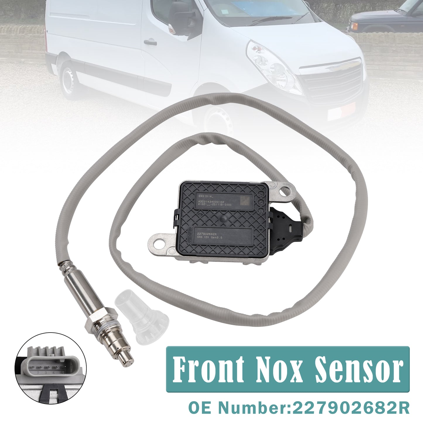 Nissan NP300 Navara 2.3 dCi models with YS23DDTT engine 227902682R Front Nox Sensor