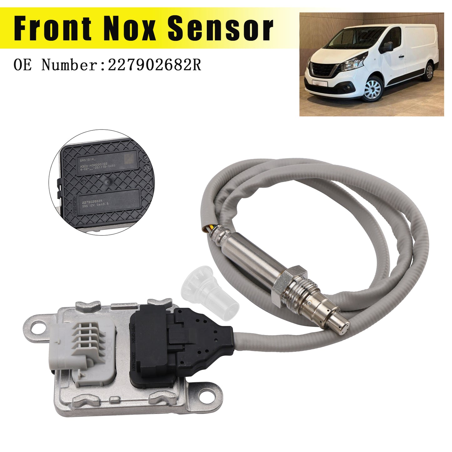 Nissan NP300 Navara 2.3 dCi models with YS23DDTT engine 227902682R Front Nox Sensor
