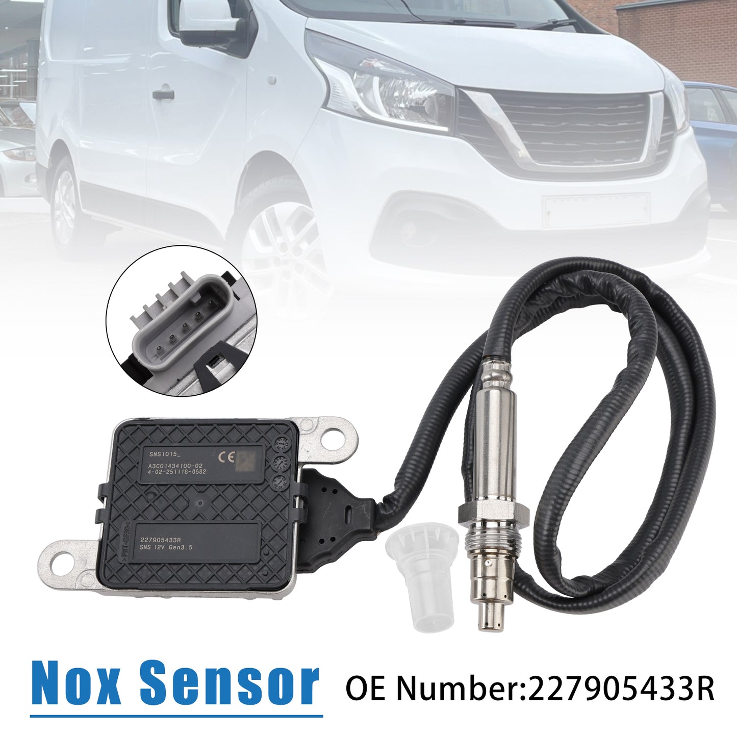 2021.11- NISSAN Interstar Kastenwagen (X62B) dCi 110 227905433R NOx Sensor