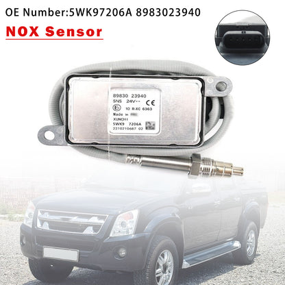 2007.01-2012.06 ISUZU D-MAX I 2.5 DiTD 4x4 5WK97206A Nitrogen Oxygen NOX Sensor
