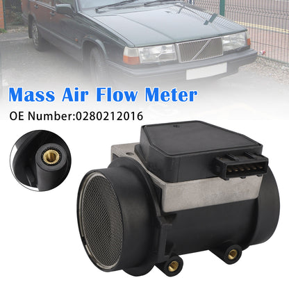 Volvo 240 740 940 2.3L L4 0280212016 Mass Air Flow Meter MAF Sensor
