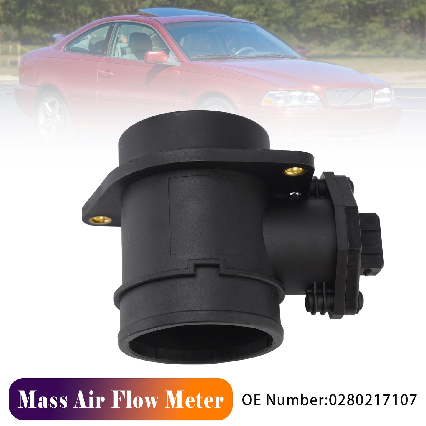 1998-1998 Volvo S70 Base, GLT, T5 0280217107 Mass Air Flow Meter MAF Sensor