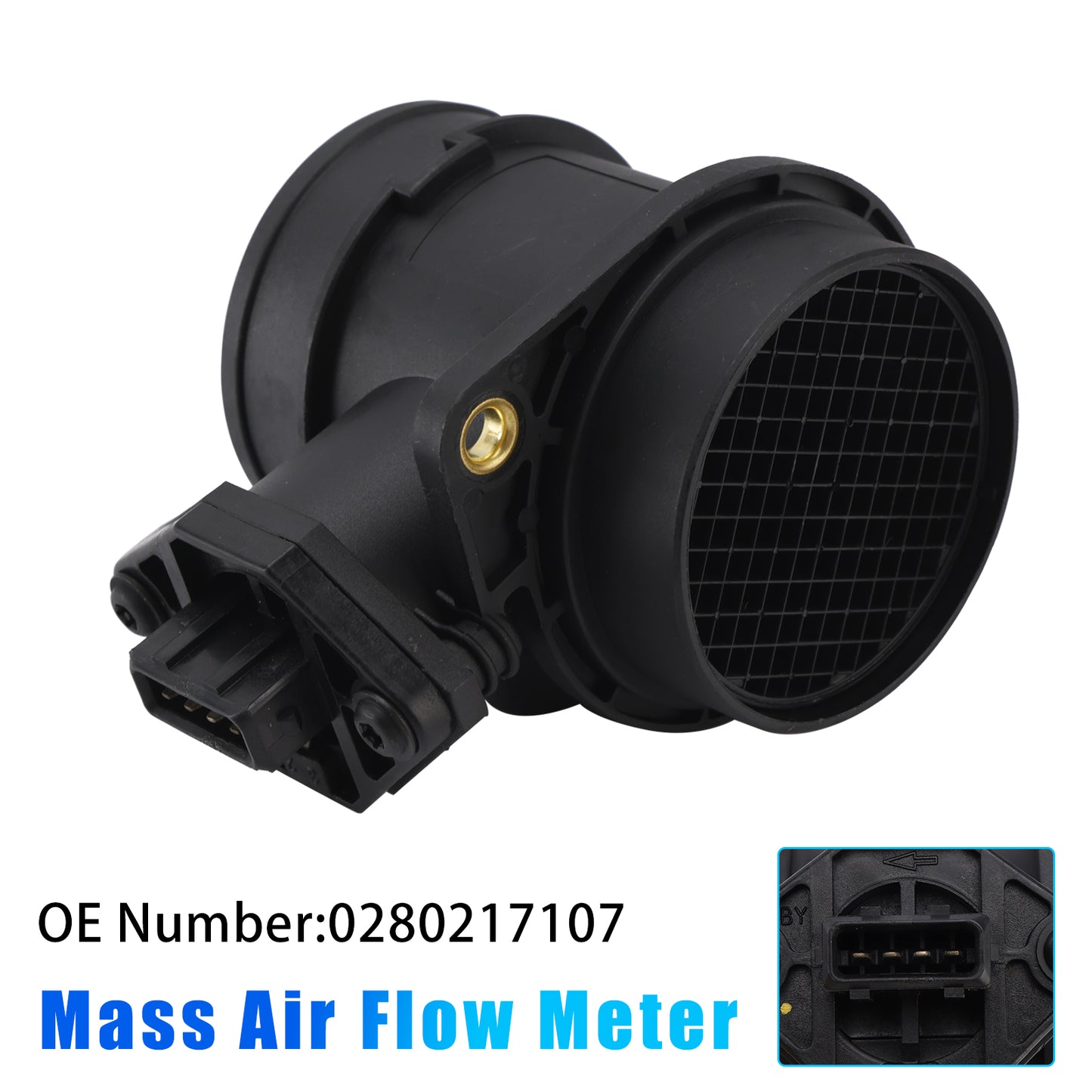 1998-1998 Volvo S70 Base, GLT, T5 0280217107 Mass Air Flow Meter MAF Sensor
