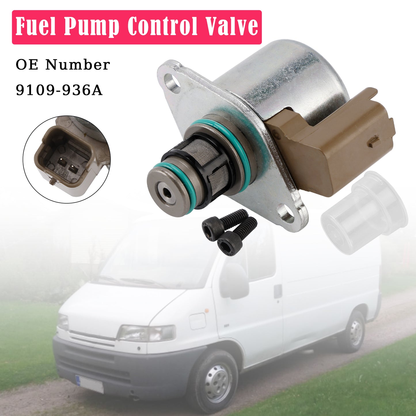 2006- Citroen C8 (Ea, Eb) 2.0 Hdi 165 9109-936A Fuel Pump Control Valve