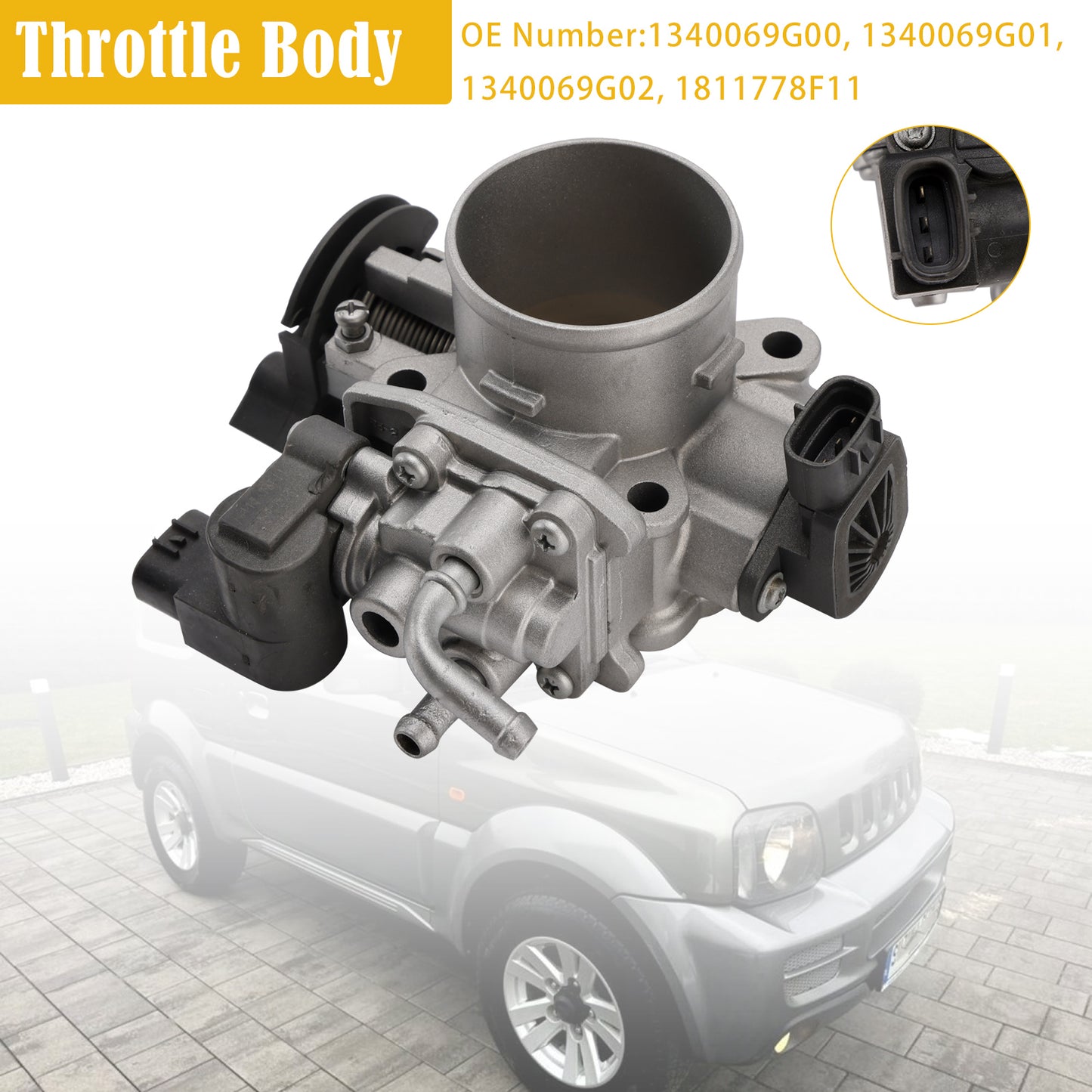 2000-2012 Suzuki Jimny, Ignis, Liana & Swift 1.3L 13400-69G00 Throttle Body