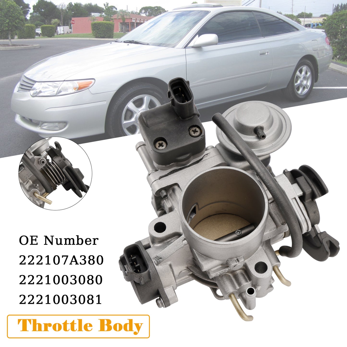 1998-2001 Toyota Camry Solara MCV20 SXV20 22210-03080 Throttle Body