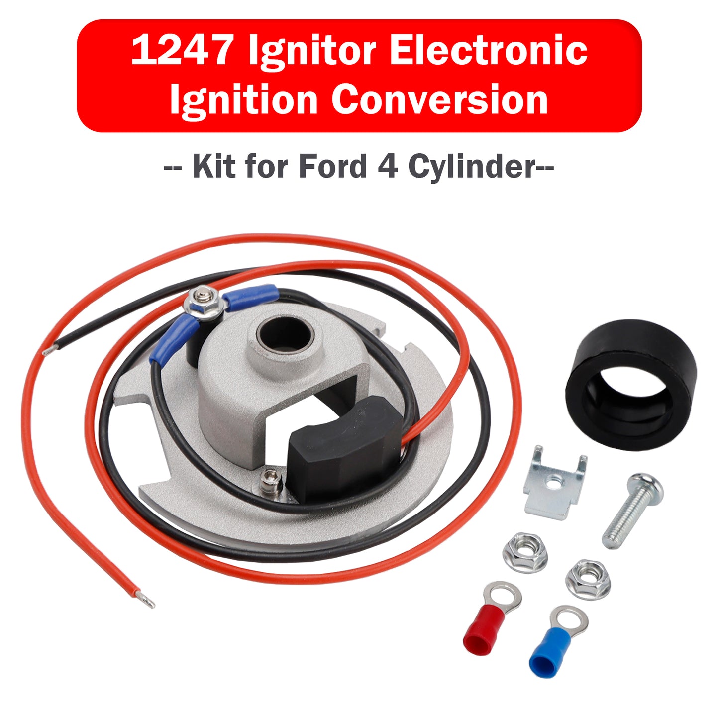 Ford 4 Cylinder 1247 Ignitor Electronic Ignition Conversion Kit