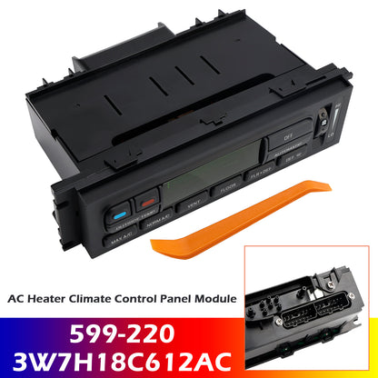 2003-2004 Ford Grand Marquis 599-220 AC Heater Climate Control Panel Module