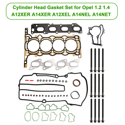 Opel 1.2 1.4 A12XER A14XER A12XEL A14NEL A14NET Cylinder Head Gasket Set