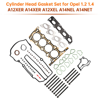 Opel 1.2 1.4 A12XER A14XER A12XEL A14NEL A14NET Cylinder Head Gasket Set