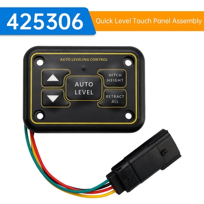 Lippert Ground Control 425306 Quick Level Touch Panel Assembly