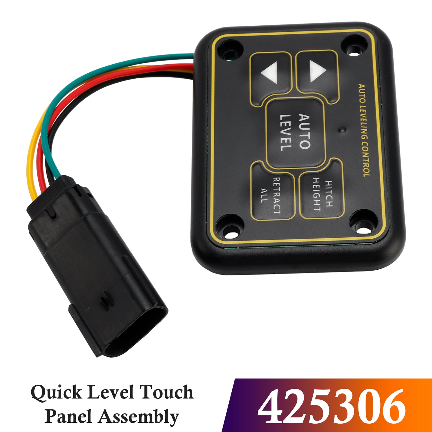 Lippert Ground Control 425306 Quick Level Touch Panel Assembly