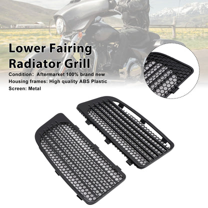 2014-2019 Harley Touring FLHTCUTG Lower Fairing Radiator Grill Fit