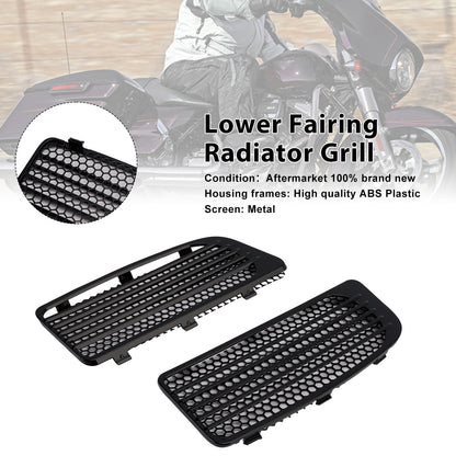 2014-2019 Harley Touring FLHTCUTG Lower Fairing Radiator Grill Fit