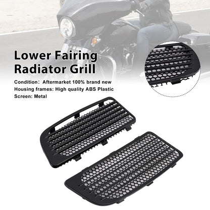 2014-2019 Harley Touring FLHTCUTG Lower Fairing Radiator Grill Fit