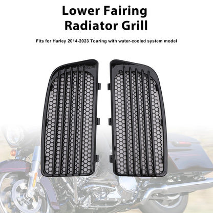 2014-2019 Harley Touring FLHTCUTG Lower Fairing Radiator Grill Fit