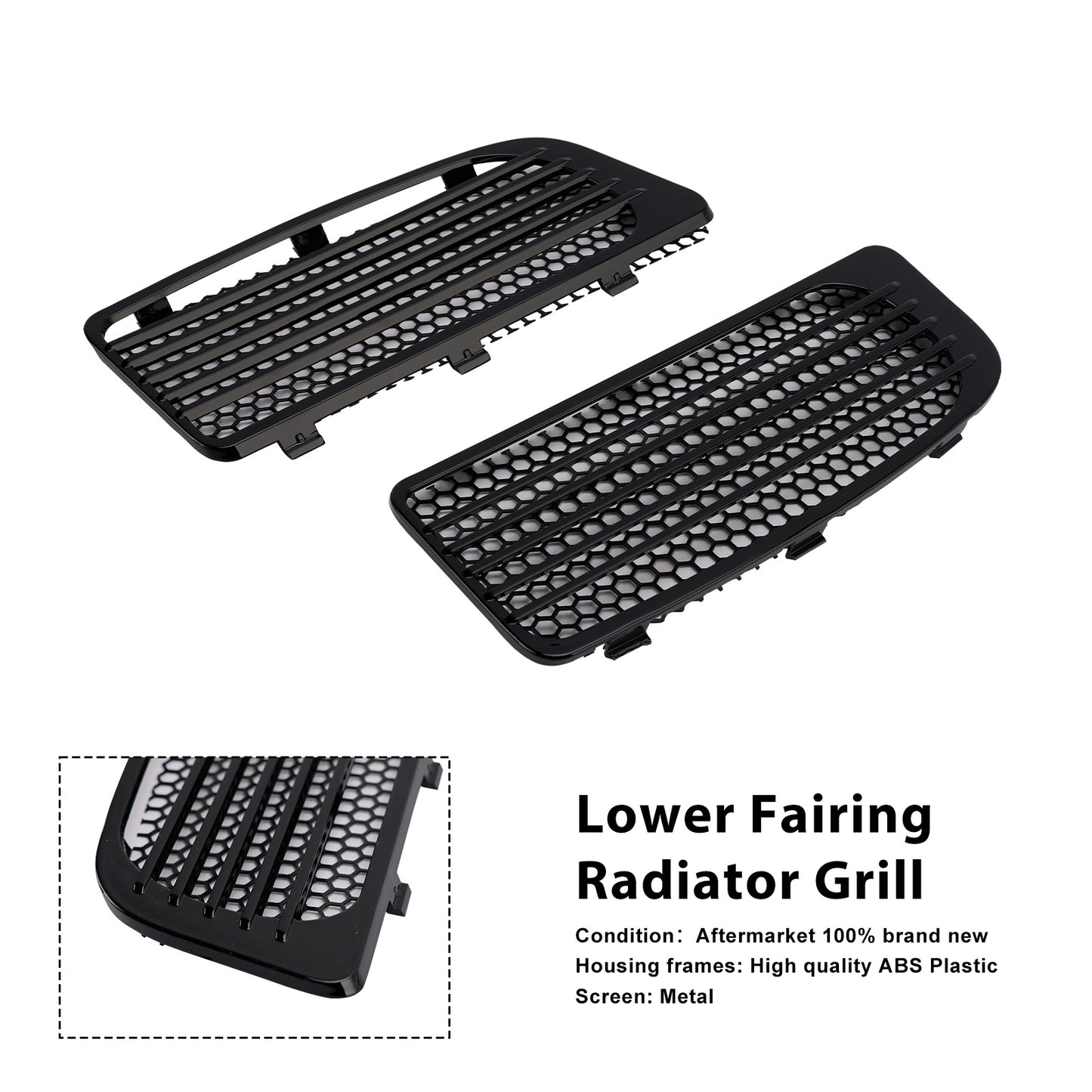 2014-2019 Harley Touring FLHTCUTG Lower Fairing Radiator Grill Fit