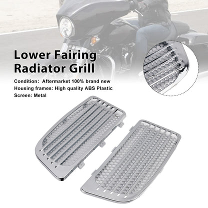 2015-2023 Harley Touring FLHTKL Lower Fairing Radiator Grill Fit