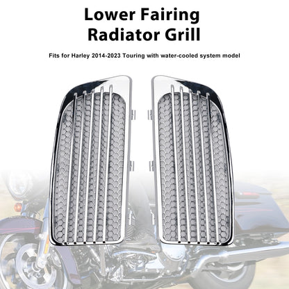2015-2023 Harley Touring FLHTKL Lower Fairing Radiator Grill Fit