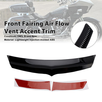 2015-2019 Harley Road Glides Front Fairing Air Flow Vent Accent Trim