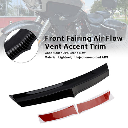 2015-2019 Harley Road Glides Front Fairing Air Flow Vent Accent Trim