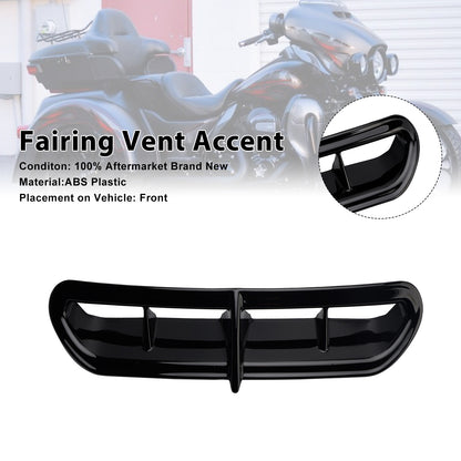 2014-2022 Harley Touring&Trike Outer Electra Street Glide Trike Glide Ultra Fairing Vent Accent