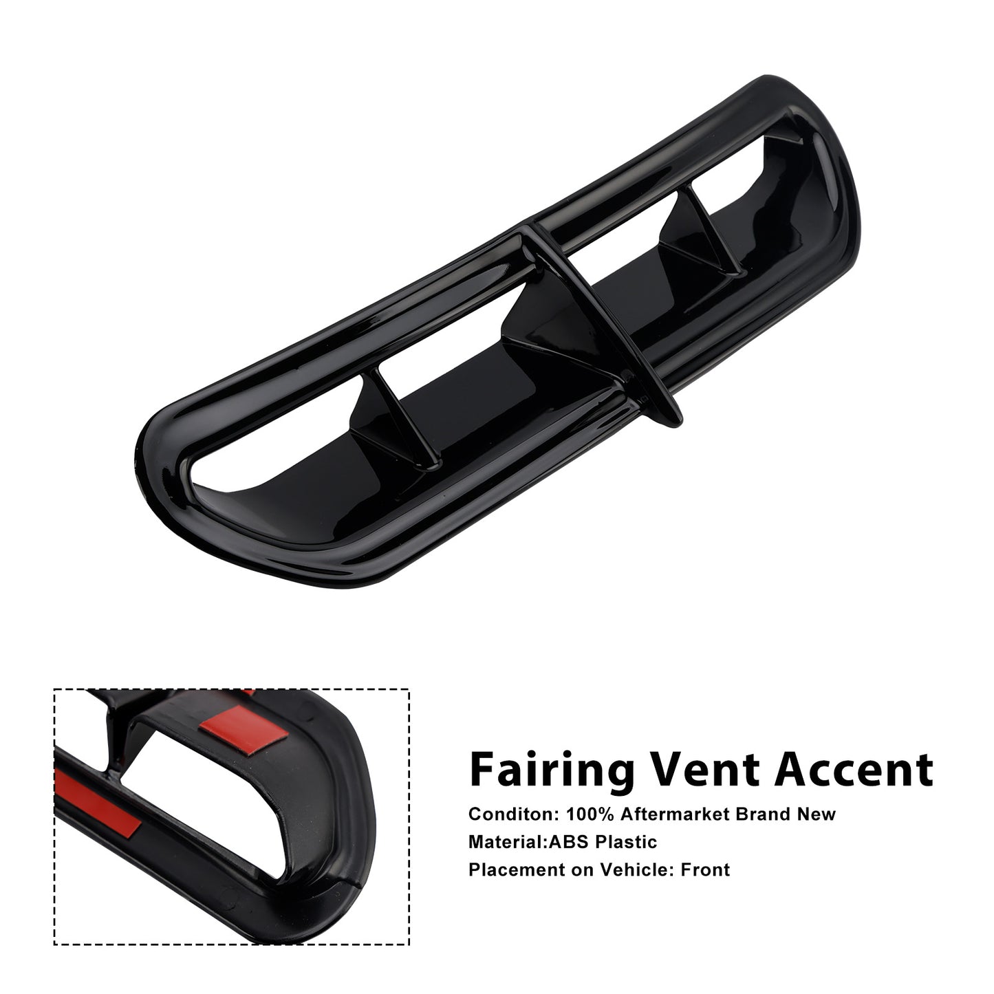 2014-2022 Harley Touring&Trike Outer Electra Street Glide Trike Glide Ultra Fairing Vent Accent