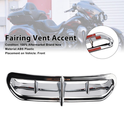 2014-2022 Harley Touring&Trike Outer Electra Street Glide Trike Glide Ultra Fairing Vent Accent