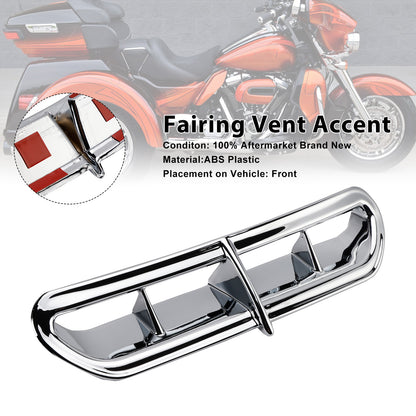2014-2022 Harley Touring&Trike Outer Electra Street Glide Trike Glide Ultra Fairing Vent Accent