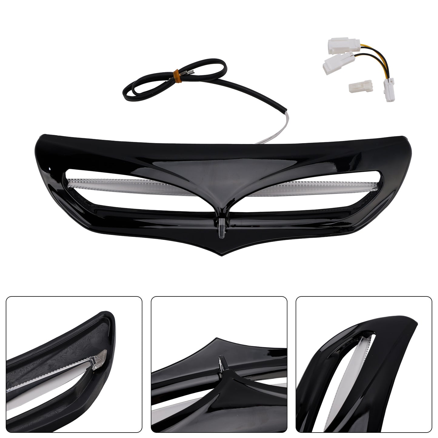 2015-2019 Harley Davidson FLHTKL Electra Glide Ultra Limited Low LED Lighted Fairing Vent Trim