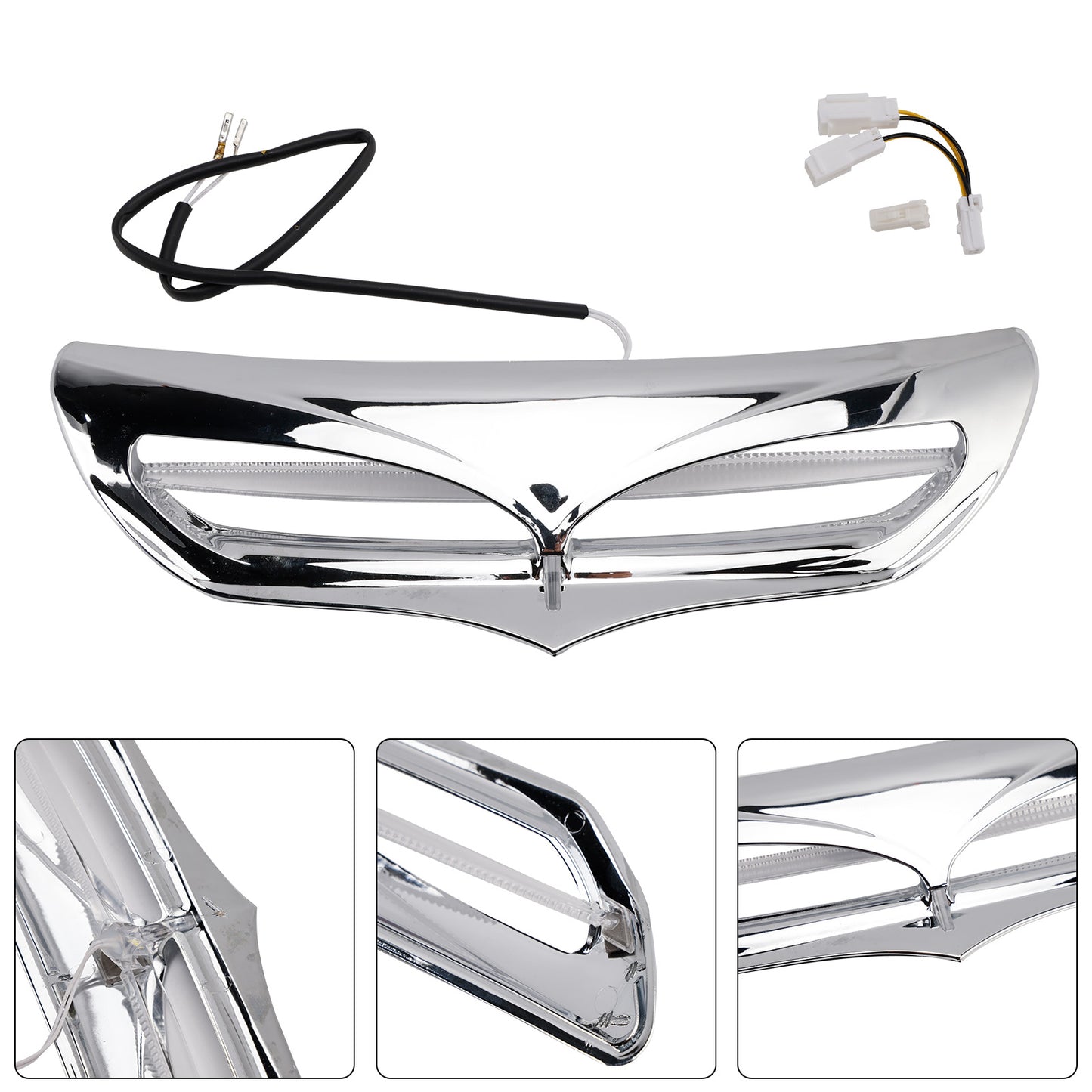 2014-2016 Harley Davidson FLHTCU Electra Glide Ultra Classic LED Lighted Fairing Vent Trim
