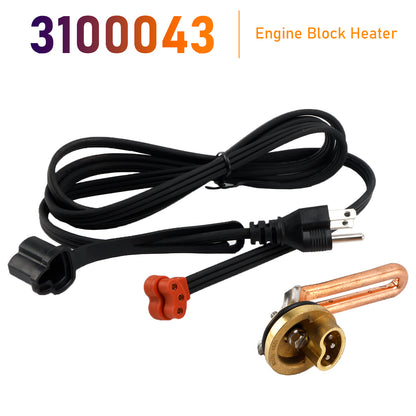 2007-2015 Chevrolet GMC V8 6.6L Diesel Duramax 3100130 Engine Block Heater