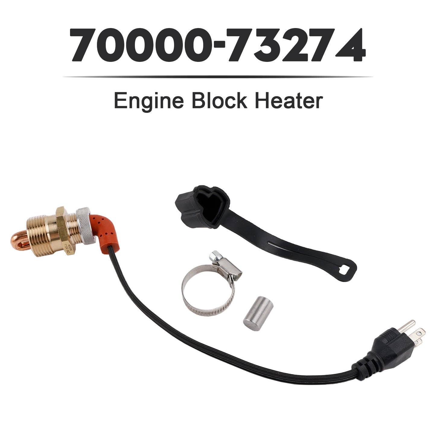 83-94 Ford F250 F350 6.9 & 7.3 120V 1000W 3100043 Engine Block Heater