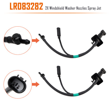 2000-2007 Mercedes-Benz C-Class 2038600147 2X Windshield Wiper Nozzle Spray Jet
