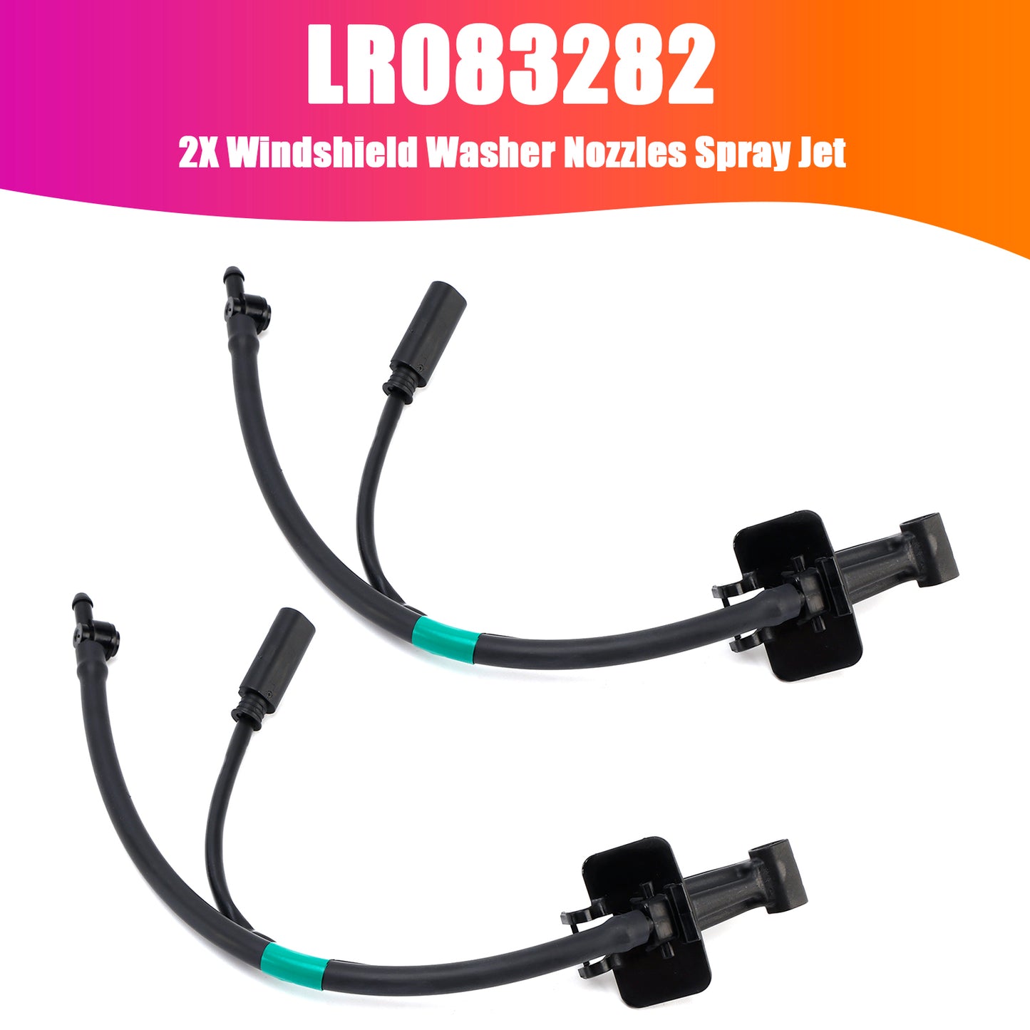 2000-2007 Mercedes-Benz C-Class 2038600147 2X Windshield Wiper Nozzle Spray Jet
