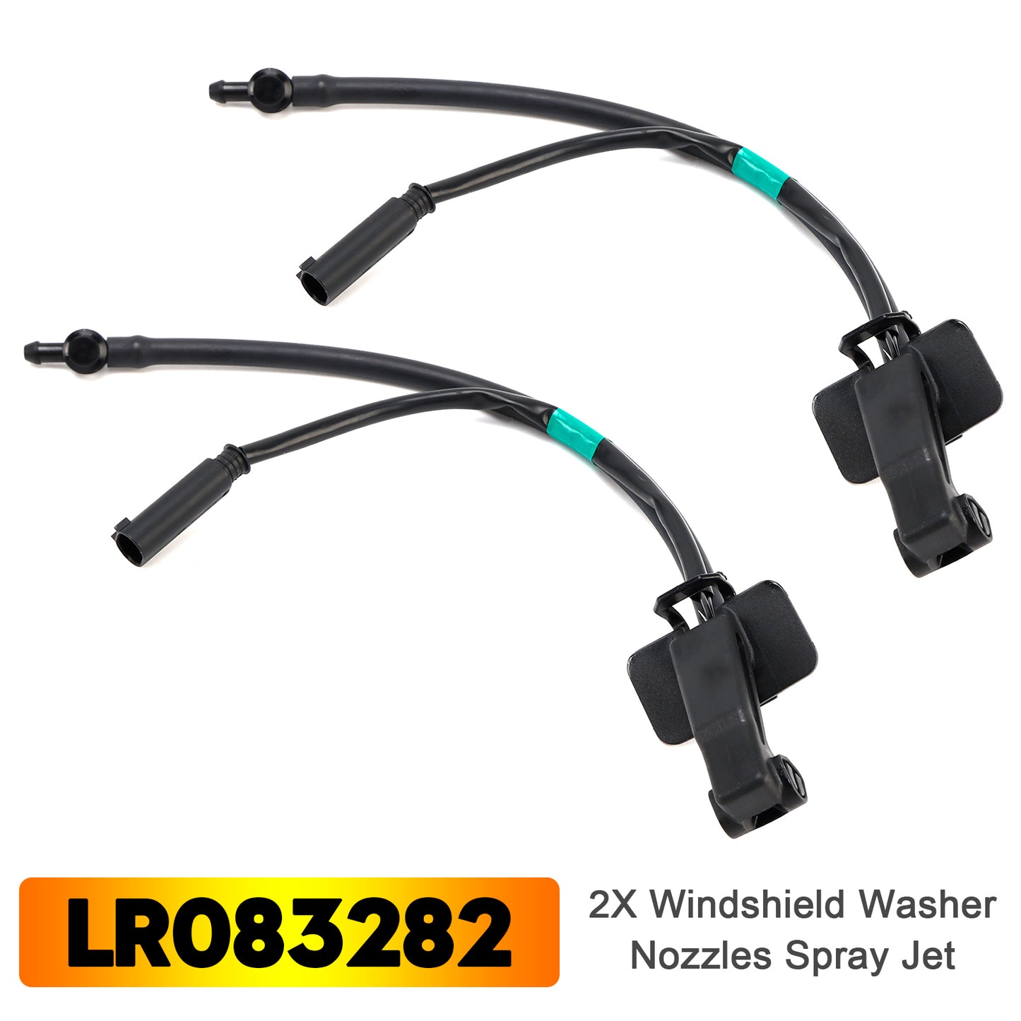 2000-2007 Mercedes-Benz C-Class 2038600147 2X Windshield Wiper Nozzle Spray Jet