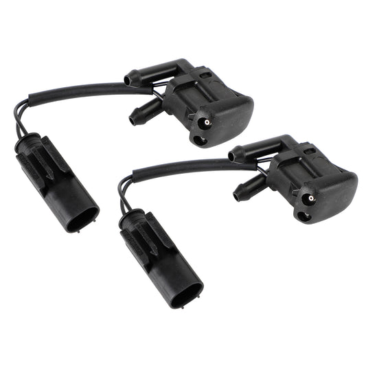 BMW 5 Series E60 E61 61667046060 2X Windshield Wiper Nozzle Spray Jet