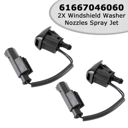 Mercedes-Benz W203 W208 2118601147 2X Windshield Washer Nozzles Spray Jet