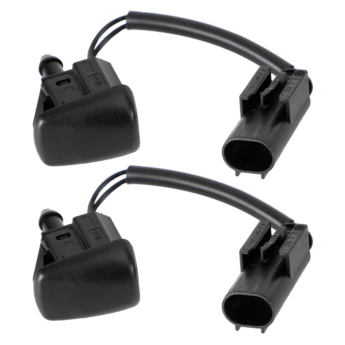Mercedes-Benz W203 W208 2118601147 2X Windshield Washer Nozzles Spray Jet