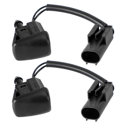 Mercedes-Benz W203 W208 2118601147 2X Windshield Washer Nozzles Spray Jet