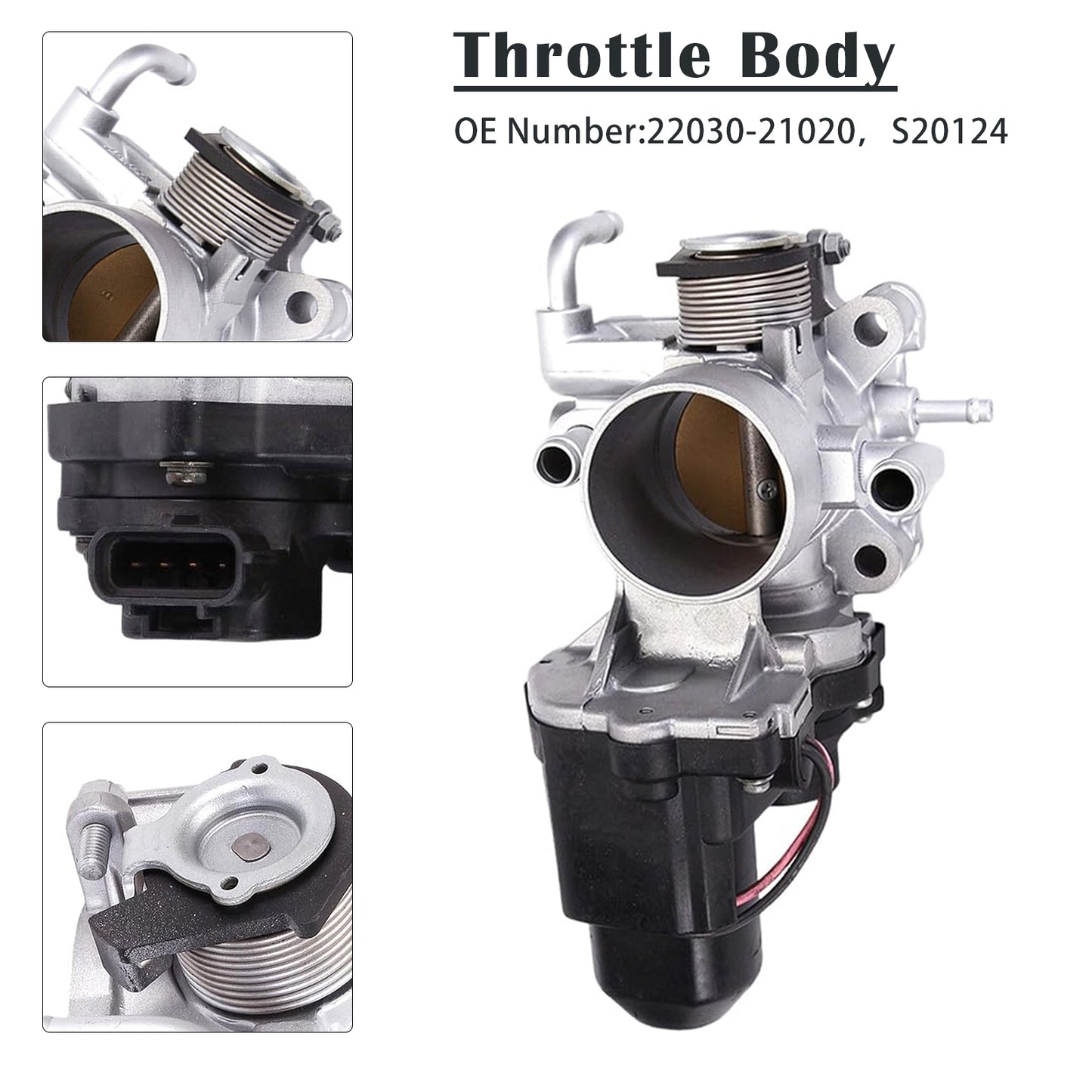2001-2009 Toyota Prius 1.5L 22030-21020 Throttle Body Valve Control