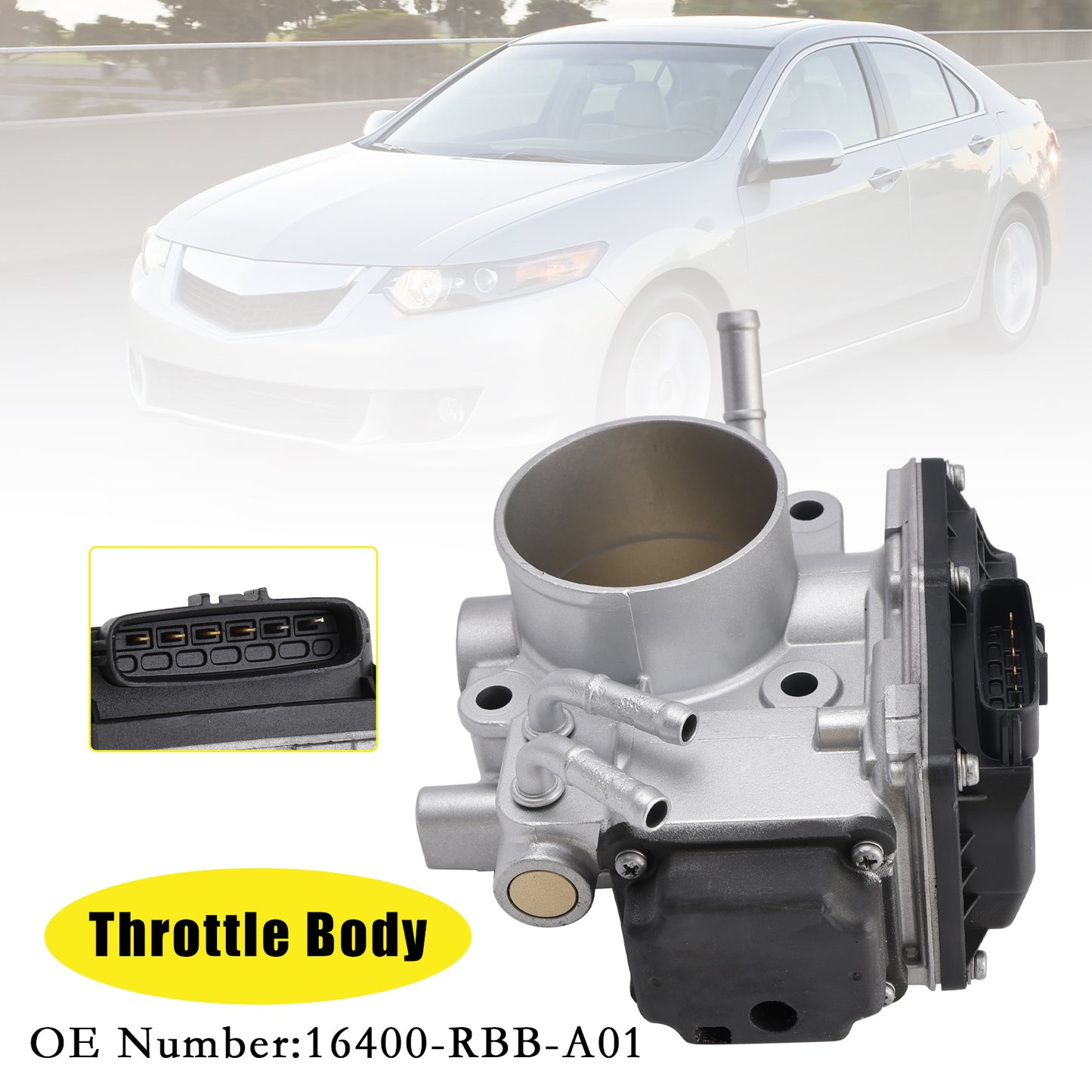 2006-2008 Honda Acura TSX 2.4L 16400-RBB-A01 Electronic Throttle Body
