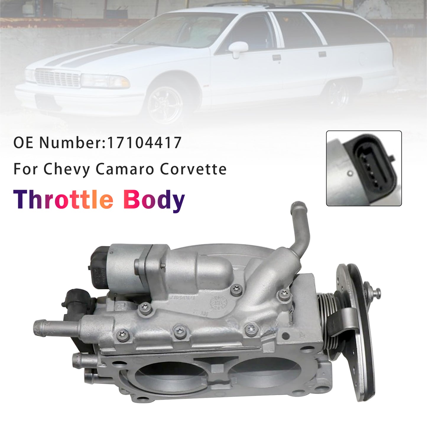 85-92 Camaro Firebird TPI 17104417 Throttle Body