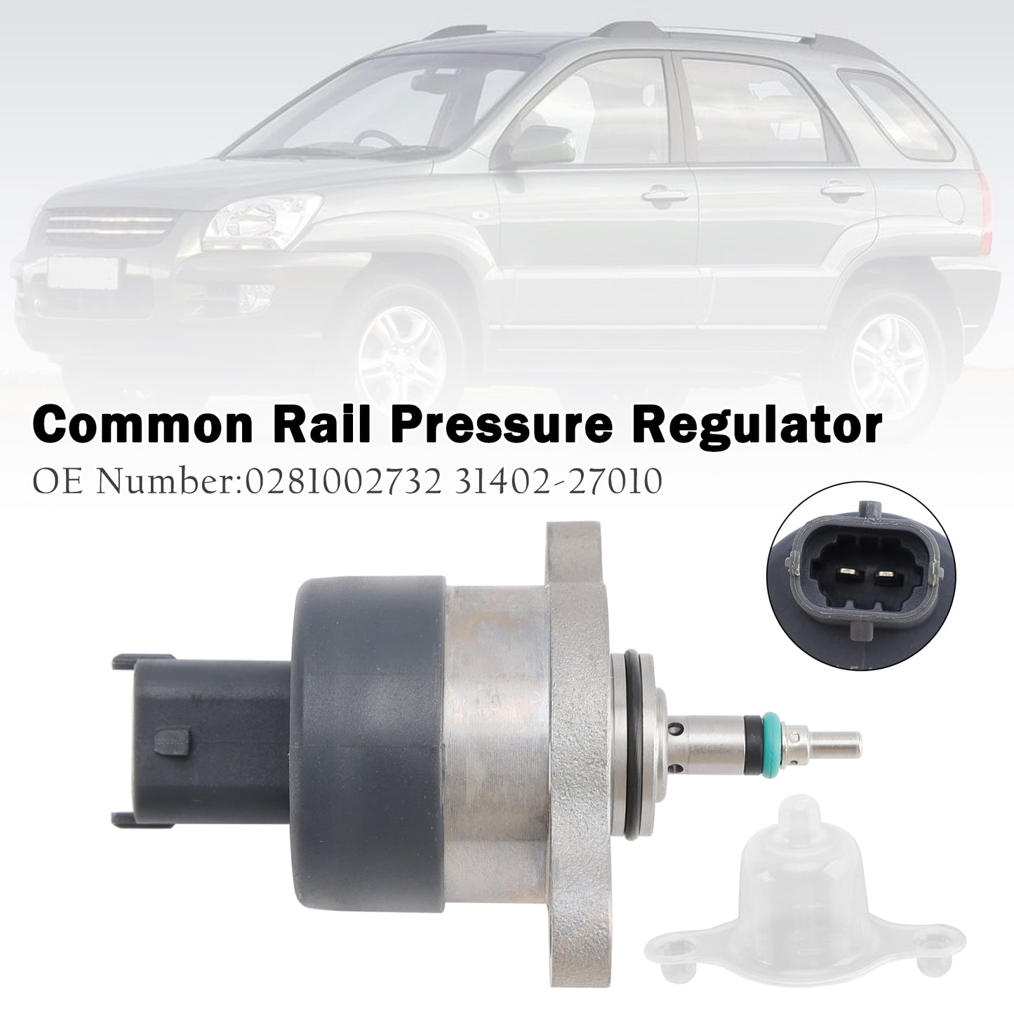 2004-2010 Hyundai Tucson JM 2.0 Crdi 0281002732 Common Rail Pressure Regulator