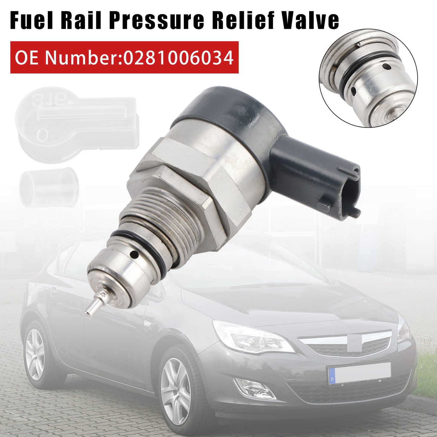 2012-2017 Opel Insignia A Sports Tourer 2.0 BiTurbo CDTi 0281006034 Fuel Rail Pressure Relief Valve