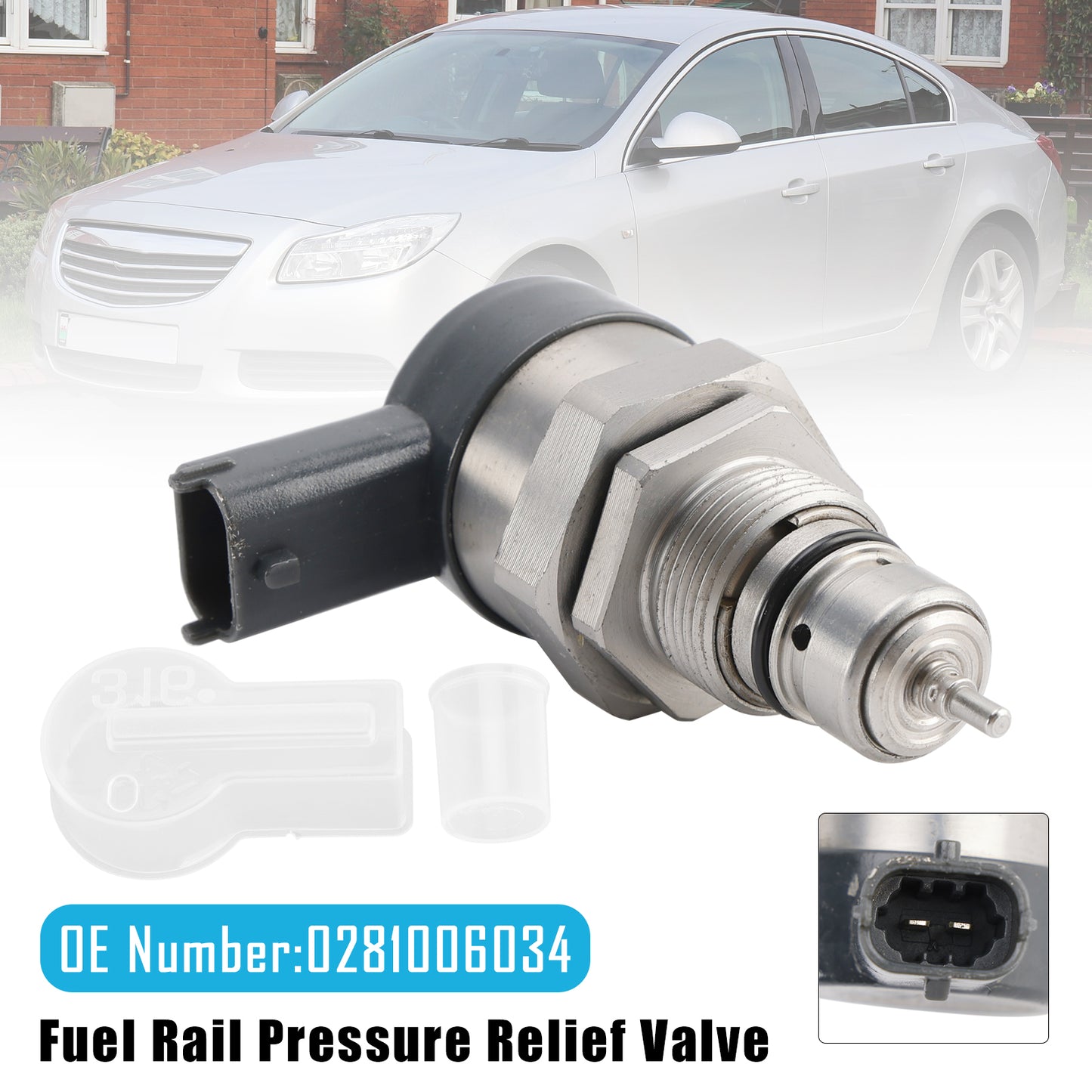 2012-2017 Opel Insignia A Sports Tourer 2.0 BiTurbo CDTi 0281006034 Fuel Rail Pressure Relief Valve