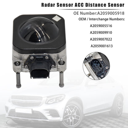 Mercedes C-CLASS W205 GLC W253 A2059005918 Radar Sensor ACC Distance Sensor