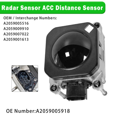 Mercedes C-CLASS W205 GLC W253 A2059005918 Radar Sensor ACC Distance Sensor