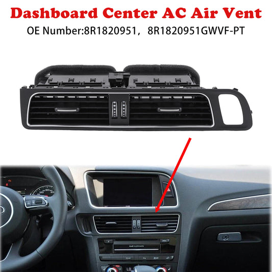 Center Panel Dash Louver Air Vent A/C Outlet 8R1820951 For Audi Q5 SQ5 2009-2017